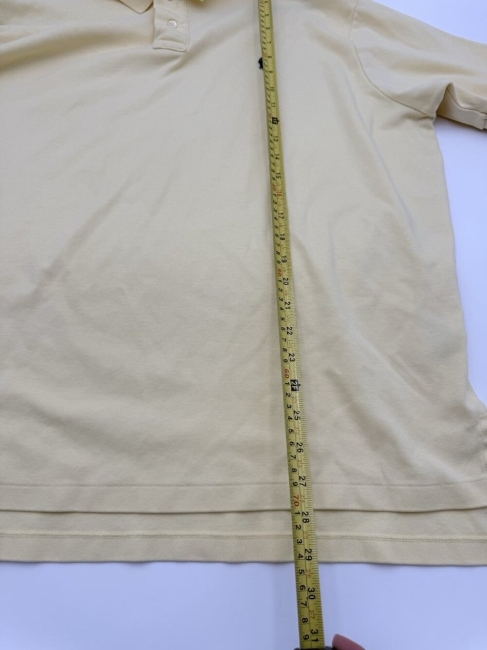 Mens Ralph Lauren Polo Golf Shirt Yellow Short Sleeve Cotton Size XXL Bundle - Picture 5 of 16